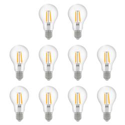 Led Lamp 4W 220V E27 A60 Rustik LED Ampul 10lu Paket