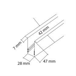 Nevo 2 Mt Sıva Altı Magnet Ray Beyaz NMA120-2