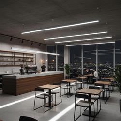 Nevo 200 cm Linear Sarkıt Beyaz NS109-3