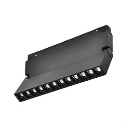Nevo 48V Frame Led Akordiyon Magnet Armatür Siyah NMA240-2