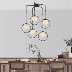 Nevo Beşli Sarkıt Siyah NS2007