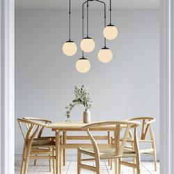 Nevo Beşli Sarkıt Siyah NS2014