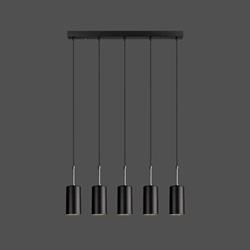 Nevo Beşli Sıralı Sarkıt Siyah NS2017