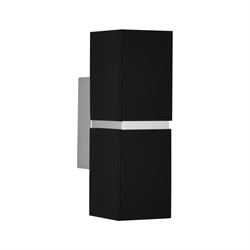 Nevo Çift Yönlü İç Mekan Aplik Siyah Krom NA102