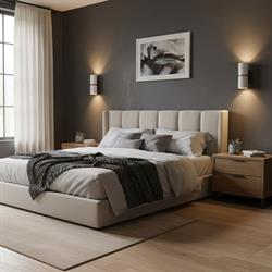 Nevo Çift Yönlü İç Mekan Beyaz Bakır Aplik NA101