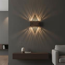 Nevo Çift Yönlü Ledli İç Mekan Aplik Ferforje NA148