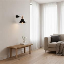 Nevo Dekoratif İç Mekan Aplik Siyah Bakır NA161