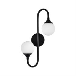 Nevo Dekoratif İç Mekan Aplik Siyah NA253