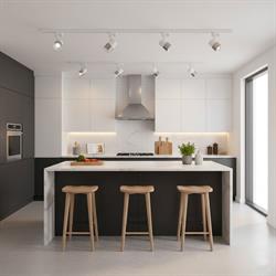 Nevo Dekoratif Ray Spot Beyaz Saten NR326