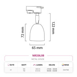Nevo Dekoratif Ray Spot Eskitme NR336