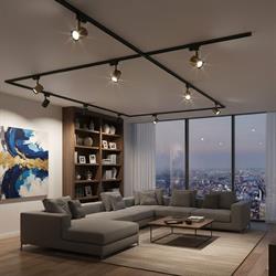 Nevo Dekoratif Ray Spot Eskitme Siyah NR310