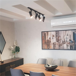 Nevo Dekoratif Ray Spot Siyah Bakır NR333