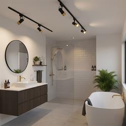 Nevo Dekoratif Ray Spot Siyah Gold NR332