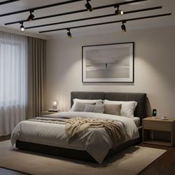 Nevo Dekoratif Ray Spot Siyah Gold NR326