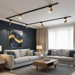 Nevo Dekoratif Ray Spot Siyah Gold NR328