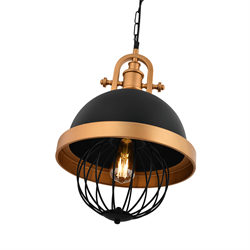 Nevo Dekoratif Tekli Sarkıt Siyah Gold NS285