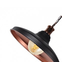 Nevo Dekoratif Tekli Sarkıt Siyah Bakır NS289