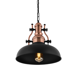 Nevo Dekoratif Tekli Sarkıt Siyah Bakır NS294