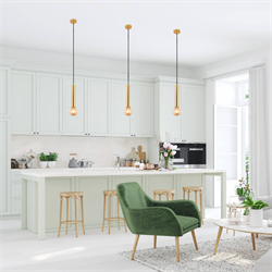 Nevo Dekoratif Tekli Sarkıt Gold NS339