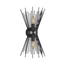 Nevo Dekoratif Kirpi Aplik Siyah NA175