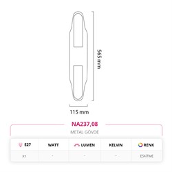 Nevo İç Mekan Aplik Eskitme NA237