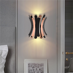 Nevo İç Mekan Aplik Siyah Bakır NA185