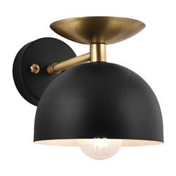 Nevo İç Mekan Aplik Siyah Eskitme NA207