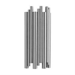 Nevo İç Mekan Çift Yönlü Boru Aplik Krom NA171