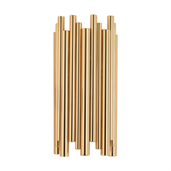 Nevo İç Mekan Çift Yönlü Boru Aplik Gold NA171