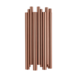 Nevo İç Mekan Çift Yönlü Boru Aplik Bakır NA171