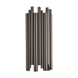 Nevo İç Mekan Çift Yönlü Boru Aplik Platin NA171