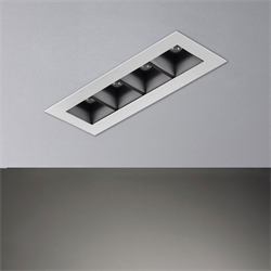 Nevo Sıva Altı Led Spot Beyaz Siyah ND102-1