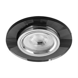 Nevo Sıva Altı Cam Spot Siyah ND501