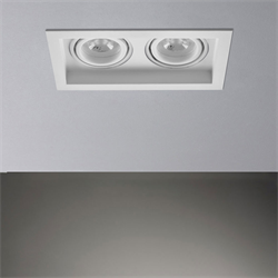 Nevo Sıva Altı İkili Led Spot Beyaz ND320-2