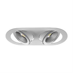 Nevo Sıva Altı İkili Led Spot Beyaz ND275-2