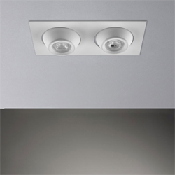 Nevo Sıva Altı İkili Led Spot Beyaz ND335-2