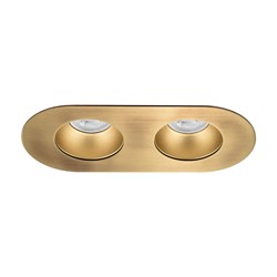 Nevo Sıva Altı İkili Led Spot Eskitme Gold ND311-2
