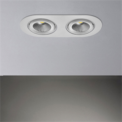 Nevo Sıva Altı İkili Led Spot Beyaz ND295-2