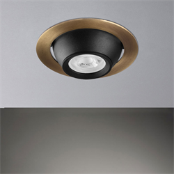 Nevo Sıva Altı Led Spot Eskitme Siyah ND330