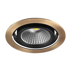 Nevo Sıva Altı Led Spot Eskitme Siyah ND295