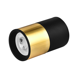 Nevo Sıva Üstü Led Spot Siyah Gold NS260