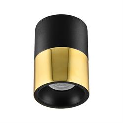 Nevo Sıva Üstü Led Spot Siyah Gold NS259