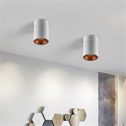 Nevo Sıva üstü Led Spot Beyaz Portakal NS242-2