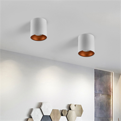 Nevo Sıva Üstü Led Spot Beyaz Portakal NS238