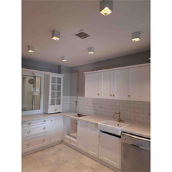 Nevo Sıva Üstü Led Spot Beyaz Gold NS245