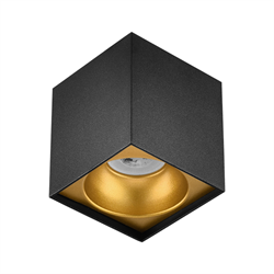 Nevo Sıva Üstü Led Spot Siyah Gold NS245