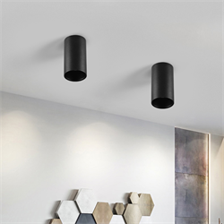 Nevo Sıva Üstü Led Spot Siyah NS246