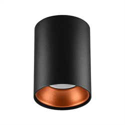 Nevo Sıva Üstü Led Spot Siyah Portakal NS238-1
