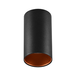 Nevo Sıva Üstü Led Spot Siyah Portakal NS246