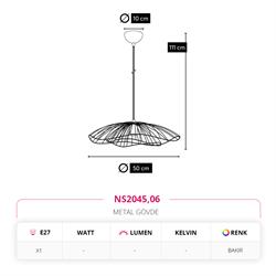 Nevo Tekli Sarkıt Bakır NS2045